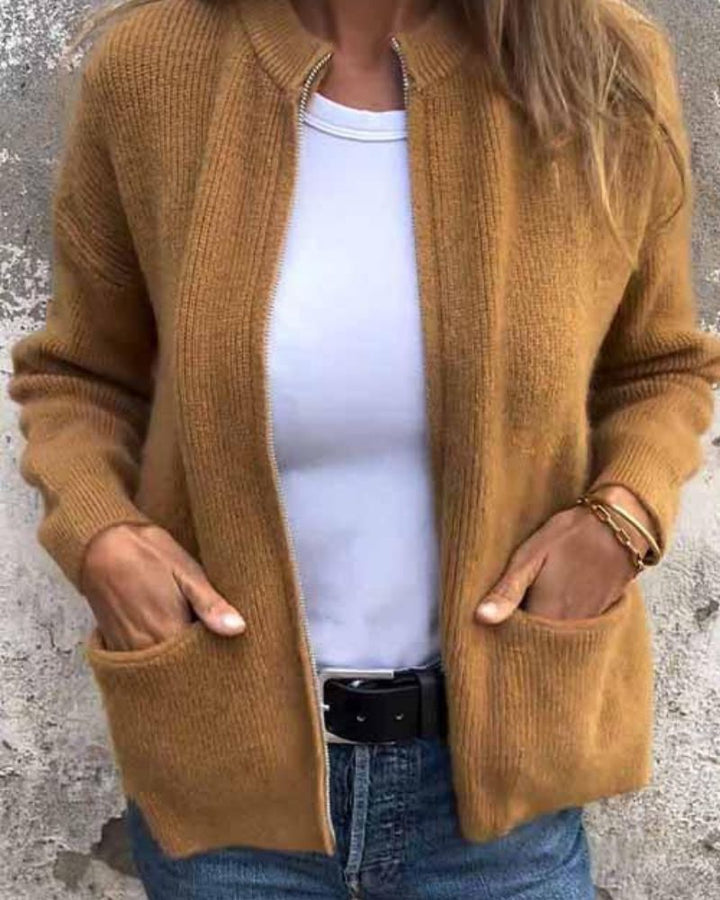 Aurora™ - Knitted Zip Cardigan