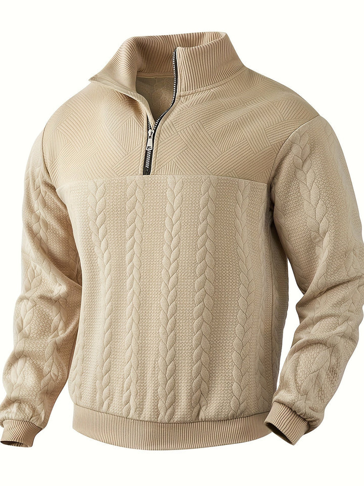 Raffaele | Men's Zip-Up Jumper