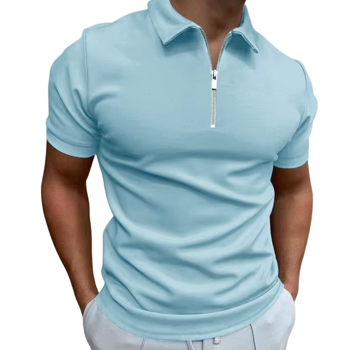 Santonio | Zip-Up Polo