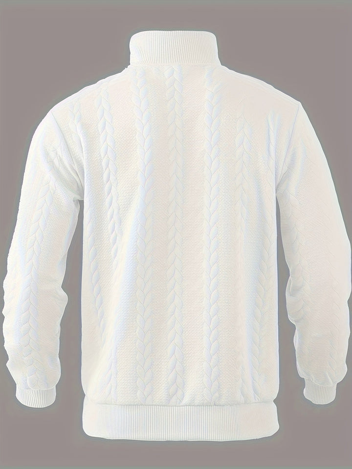 Raffaele | Men's Zip-Up Jumper