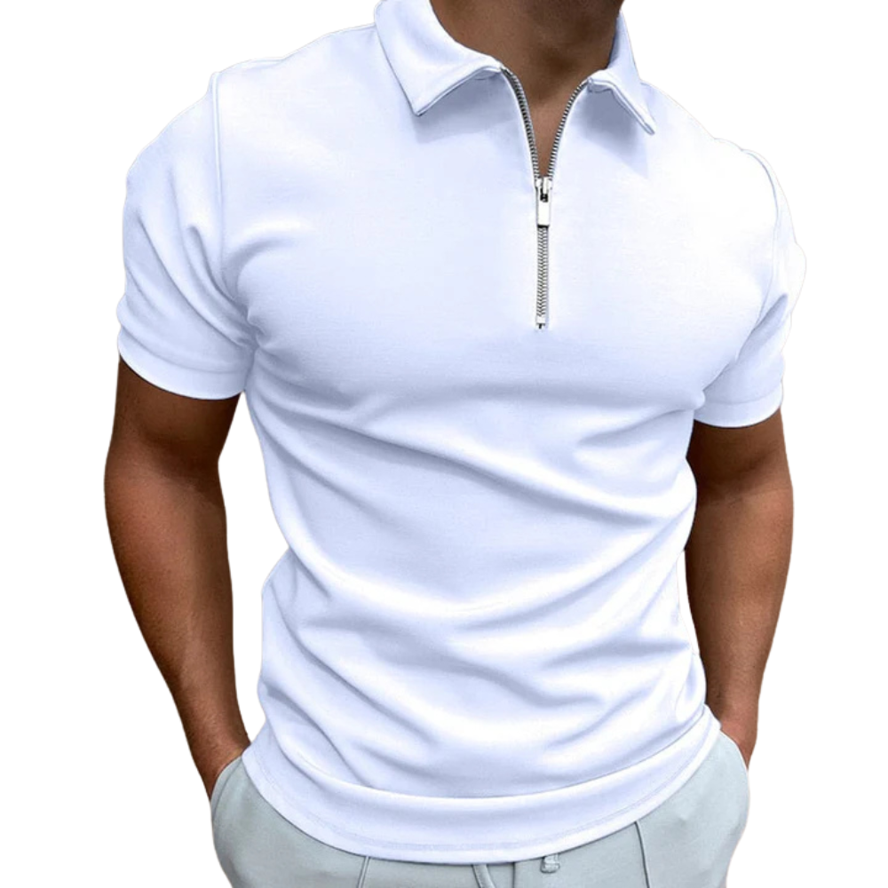 Santonio | Zip-Up Polo