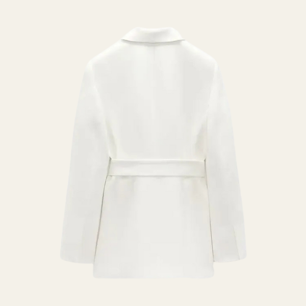 Monu London™ White Chique  Blazer Set