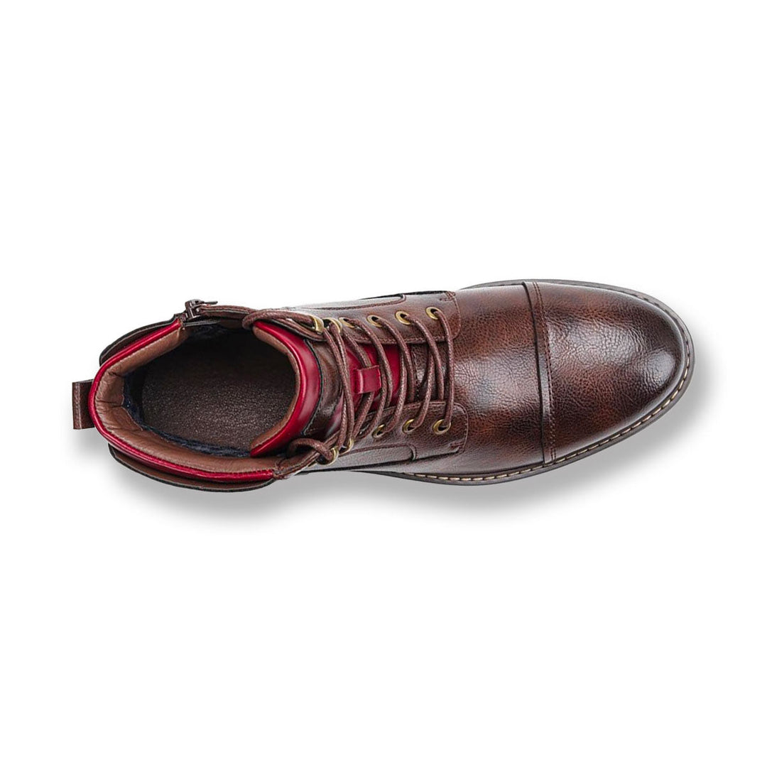 Cris™ | Pu leather oxford boots for men