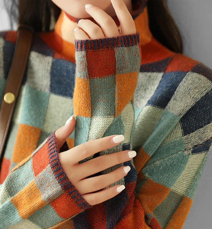 Archer Mosaic™ | Turtleneck Sweater