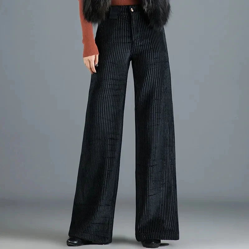 VelvetEase Cord Trousers