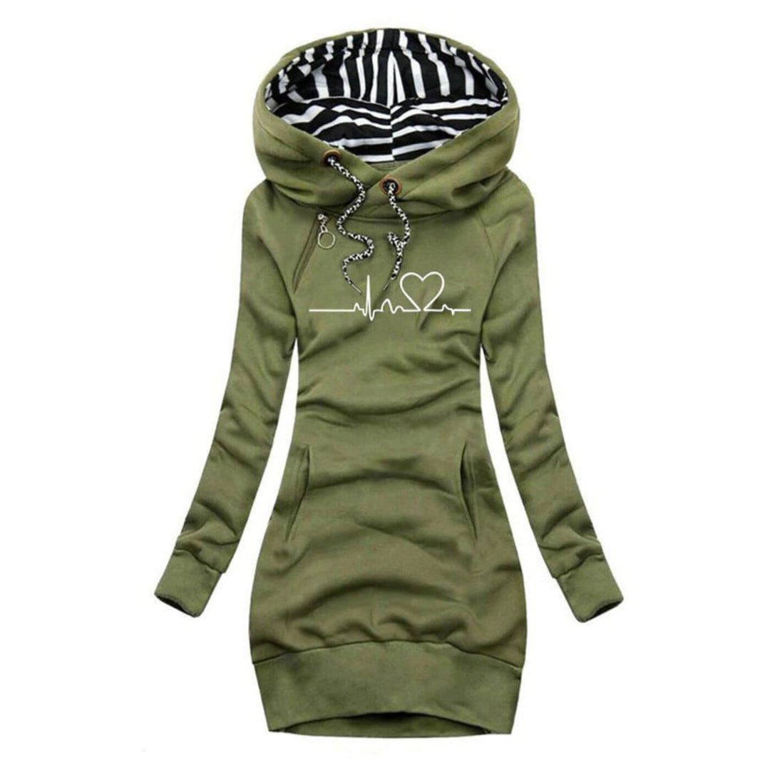 Elara™ - Hoodie Dress