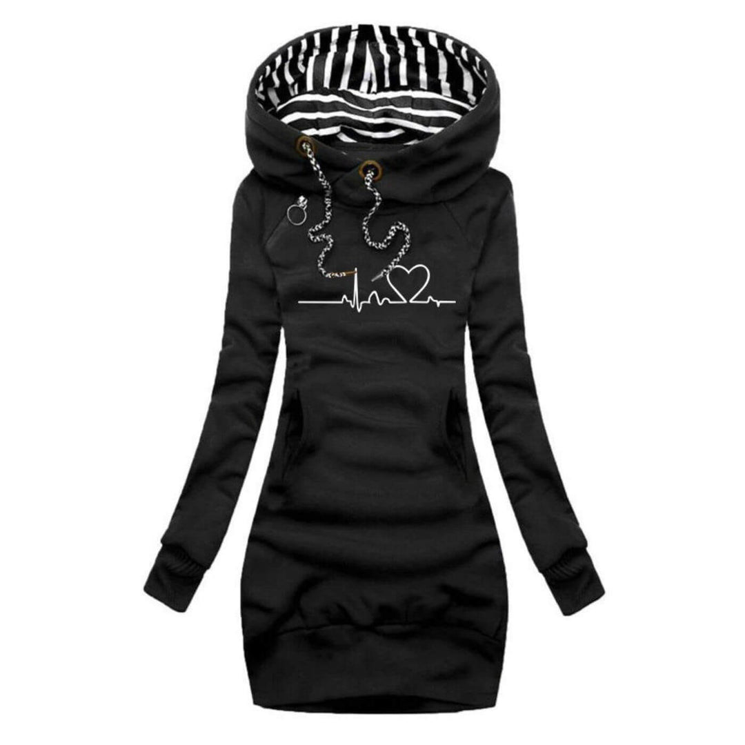 Elara™ - Hoodie Dress