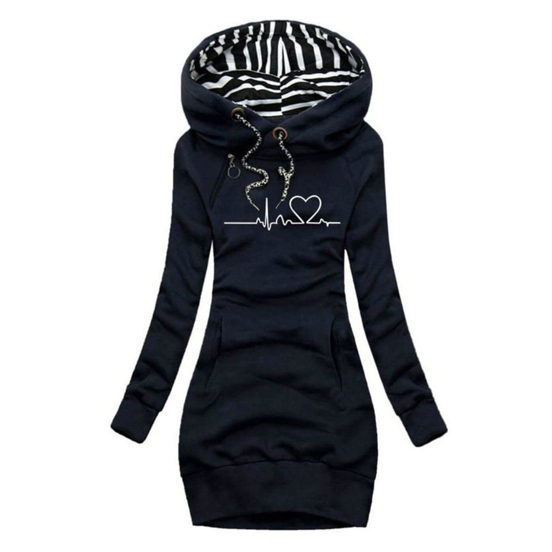 Elara™ - Hoodie Dress