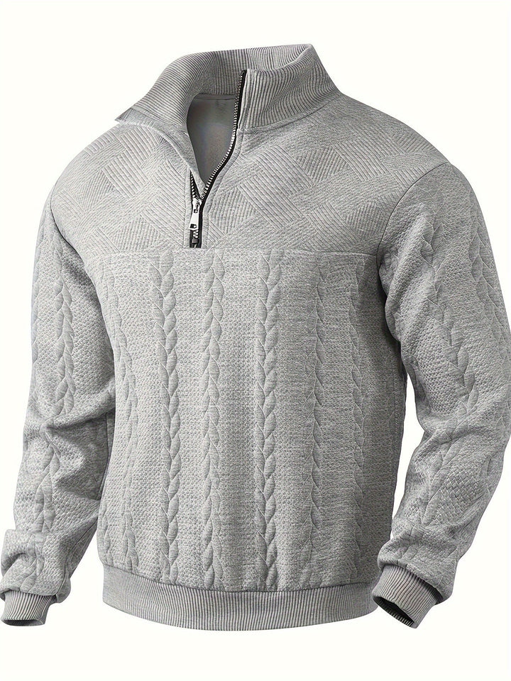 Raffaele | Men's Zip-Up Jumper
