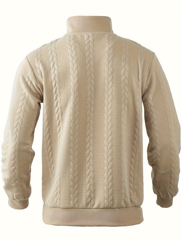 Raffaele | Men's Zip-Up Jumper
