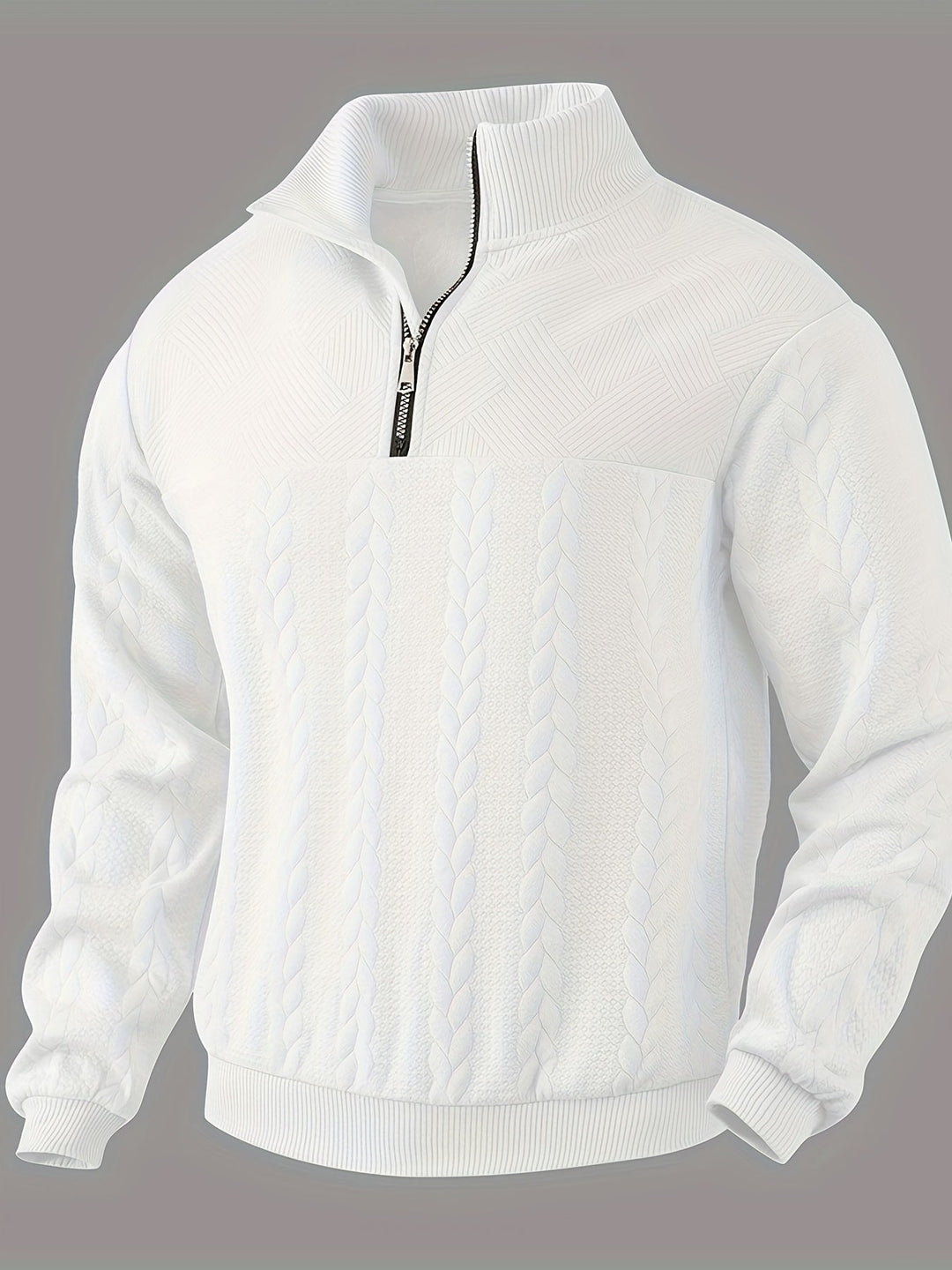 Raffaele | Men's Zip-Up Jumper