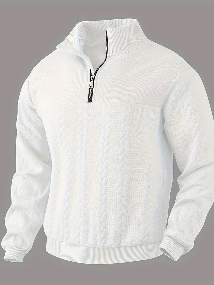 Raffaele | Men's Zip-Up Jumper