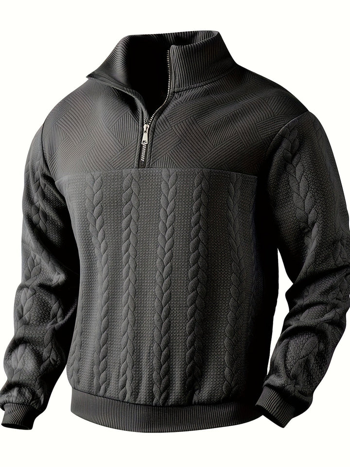 Raffaele | Men's Zip-Up Jumper