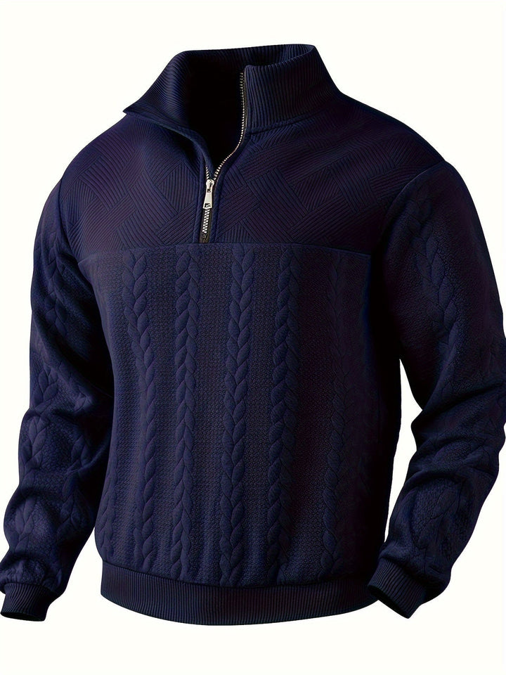 Raffaele | Men's Zip-Up Jumper