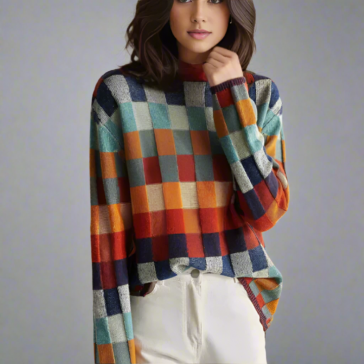 Archer Mosaic™ | Turtleneck Sweater