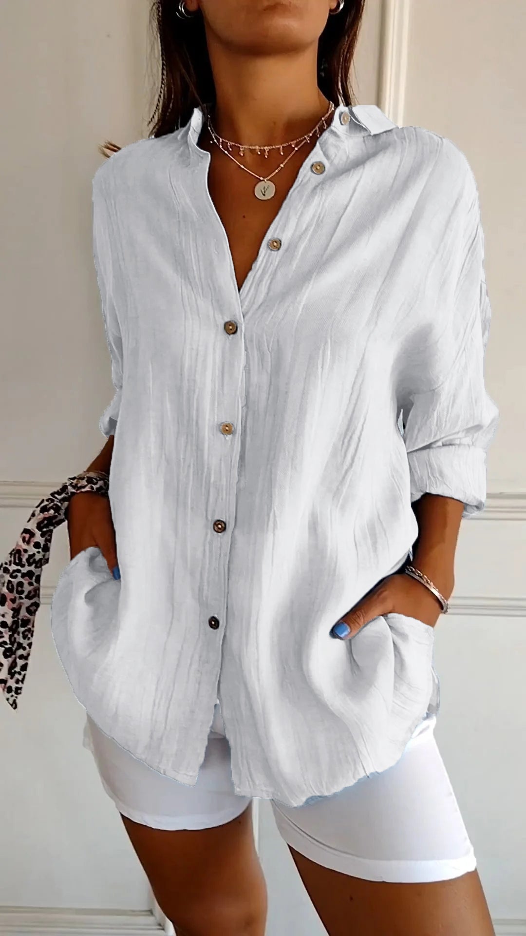 Fabienne™ - Elegant women's blouse