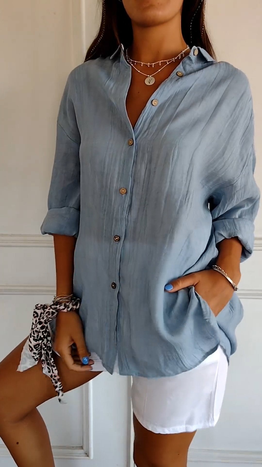 Fabienne™ - Elegant women's blouse