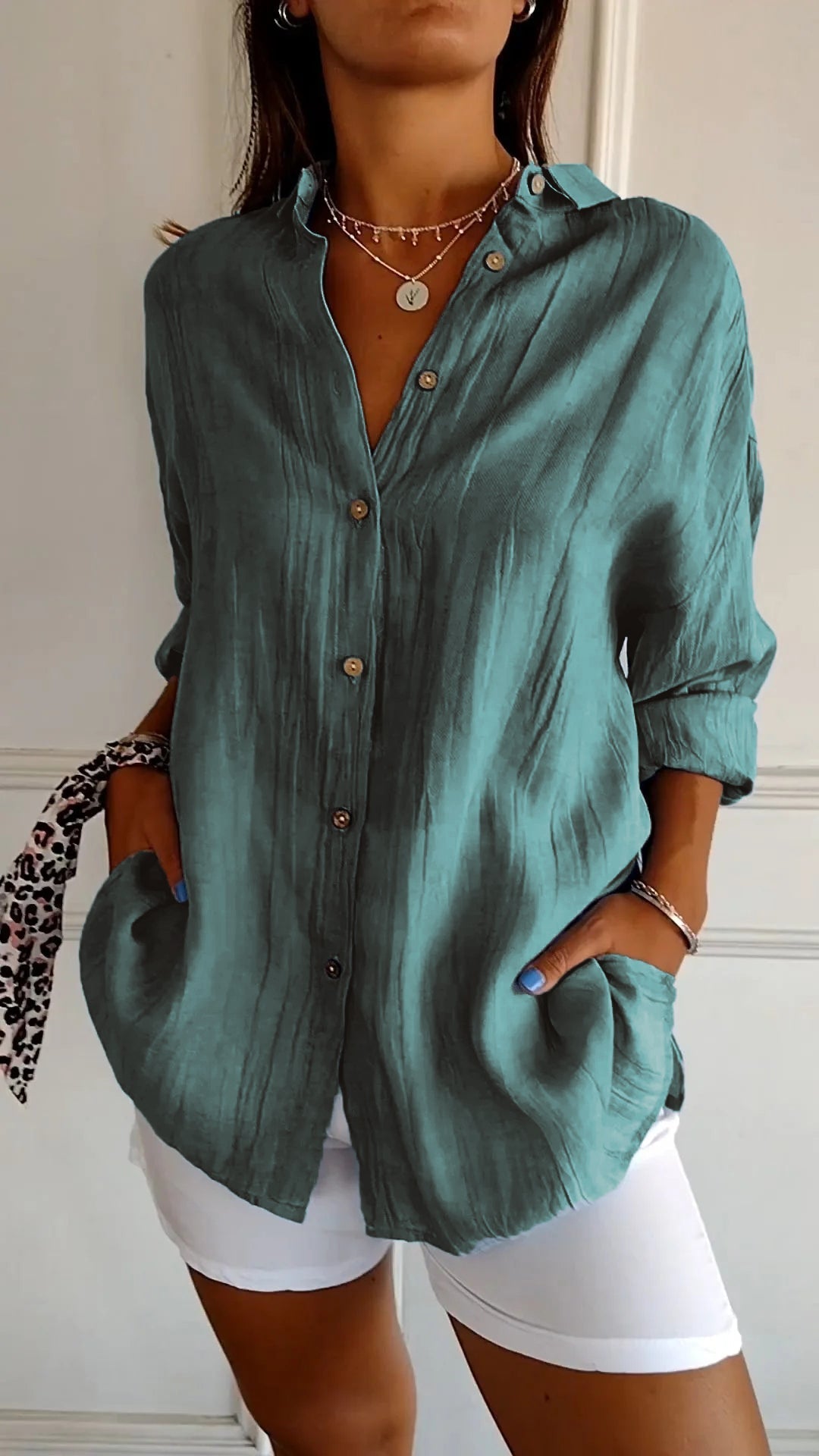 Fabienne™ - Elegant women's blouse