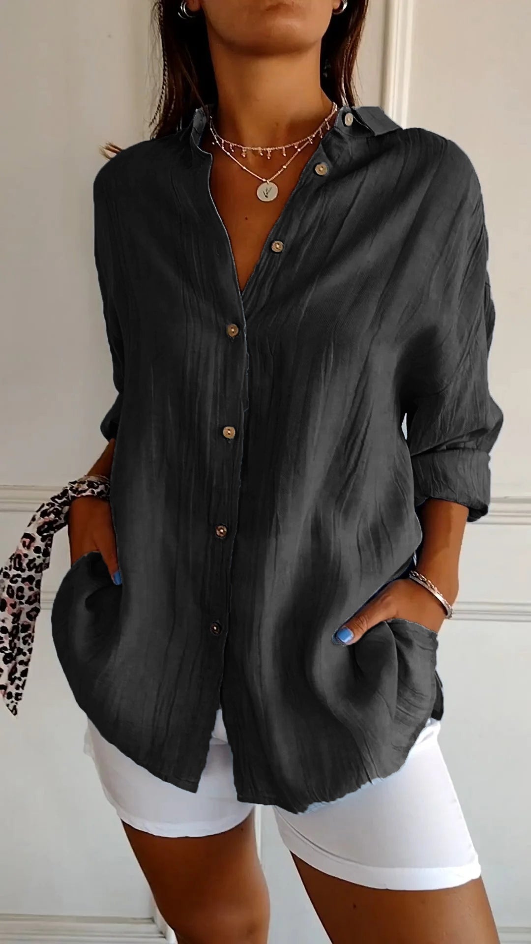 Fabienne™ - Elegant women's blouse
