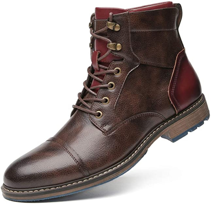Cris™ | Pu leather oxford boots for men