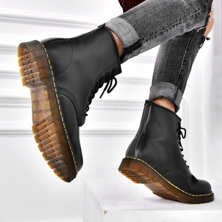 Lincoln™ - High Cut PU Leather Boots Unisex