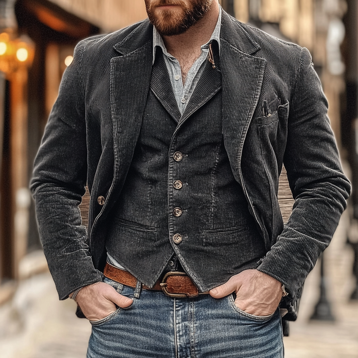 Reginald Cromwell™ - Classic Blazer & Waistcoat